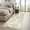 Beige, variant on GlowSol Mid Century Modern Green Geometric Area Rug – Soft, Machine Washable, Mark Resistant Carpet for Living Room, Bedroom, Dining Room, Office – Green, 2x6
