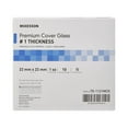 thumbnail image 5 of McKesson Microscope Glass Cover, #1 Thickness - Precleaned, 22 mm x 22 mm, 10 Ct, 5 of 5