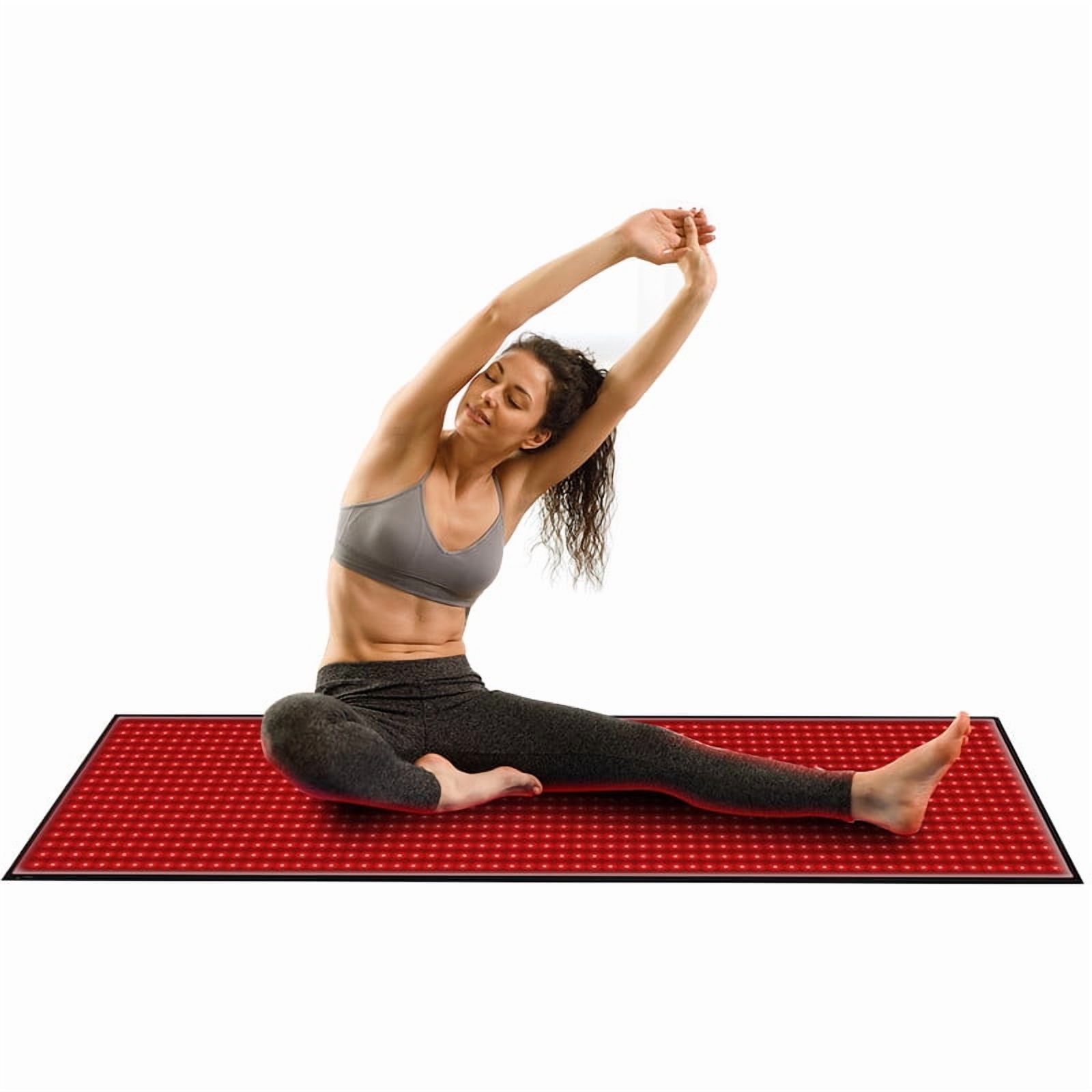 Longled Large Red Light Mat for Full Body 63''x23.6'' Red Light Pad at Home