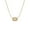 G, variant on Gold Tone Ultra Mini Initial Belt Buckle Pendant Necklace