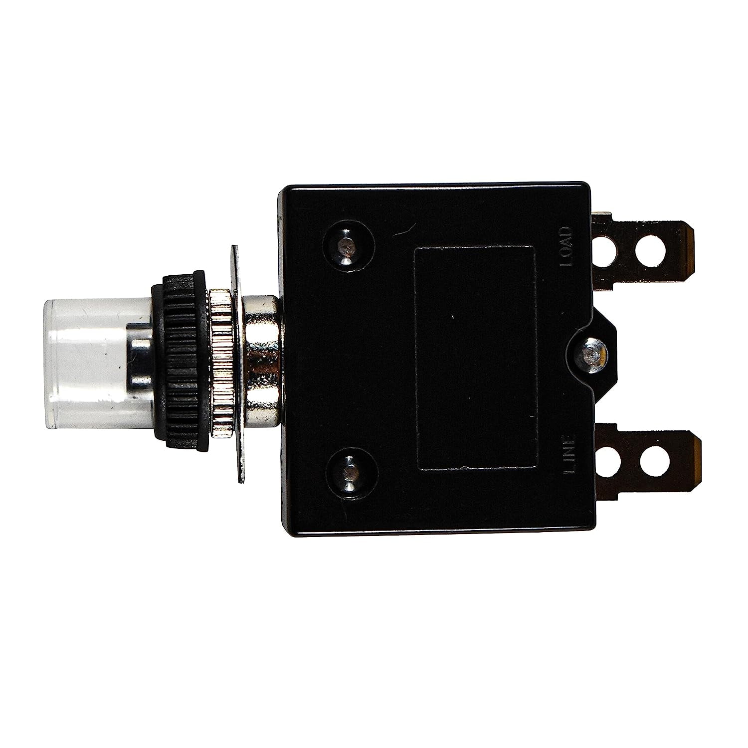 HQRP Thermal Circuit Breaker, 98 Series 15A 125/250VAC PushButton Reset with Quick Connect