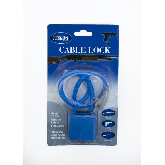 DAC Gunmaster 15" Coated Gun Cable Lock, Fits Most Pistols, Rifles and Shotguns Model 38289