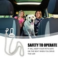 thumbnail image 5 of Cinturón de seguridad para coche para perros - Cadena para perros Cinturón de seguridad para perros de 60 cm Cinturón de seguridad para perros seguro para mascotas Cinturón de seguridad para, 5 of 5