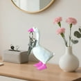 thumbnail image 2 of Porch Goose Statue Resin Duck Goose Decor for Backyard Decor, Garden Art & Outside Decor, Statues for Home Decor, 2 of 6