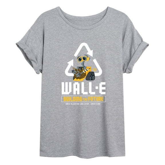Wall-E - Building The Future - Juniors Ideal Flowy Muscle T-Shirt
