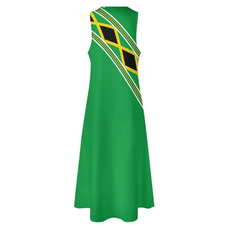 jamaican beach dresses Jamaica Beach Rasta Dress Empress Style Reggae Cool Runnings Hawaii Ne   nicemon
