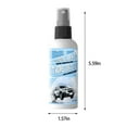 thumbnail image 3 of EUDIDV Eco - Friendly Ice Melter Car Deicer Glass Melting Snow Deicing Winter Window Defrosting Snow Melting Ice Melting Agent Car Home-use 120ml Ice Melting Agent, 3 of 7
