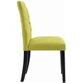 thumbnail image 3 of Modway Duchess 21.5" Modern Style Fabric Dining Chair in Wheatgrass (Set of 2), 3 of 5