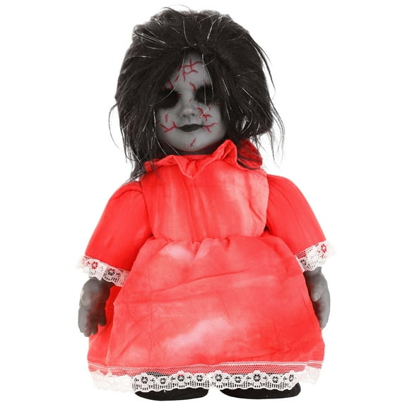 Haunted Heather Scary Doll Decoration