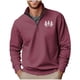 thumbnail image 1 of Blusa y camisa de manga larga con cuello alto para hombre, sudadera con capucha estampada, jersey deportivo con media cremallera, blusa de manga larga con cuello alto para hombre, blusa de poliéster, 1 of 4