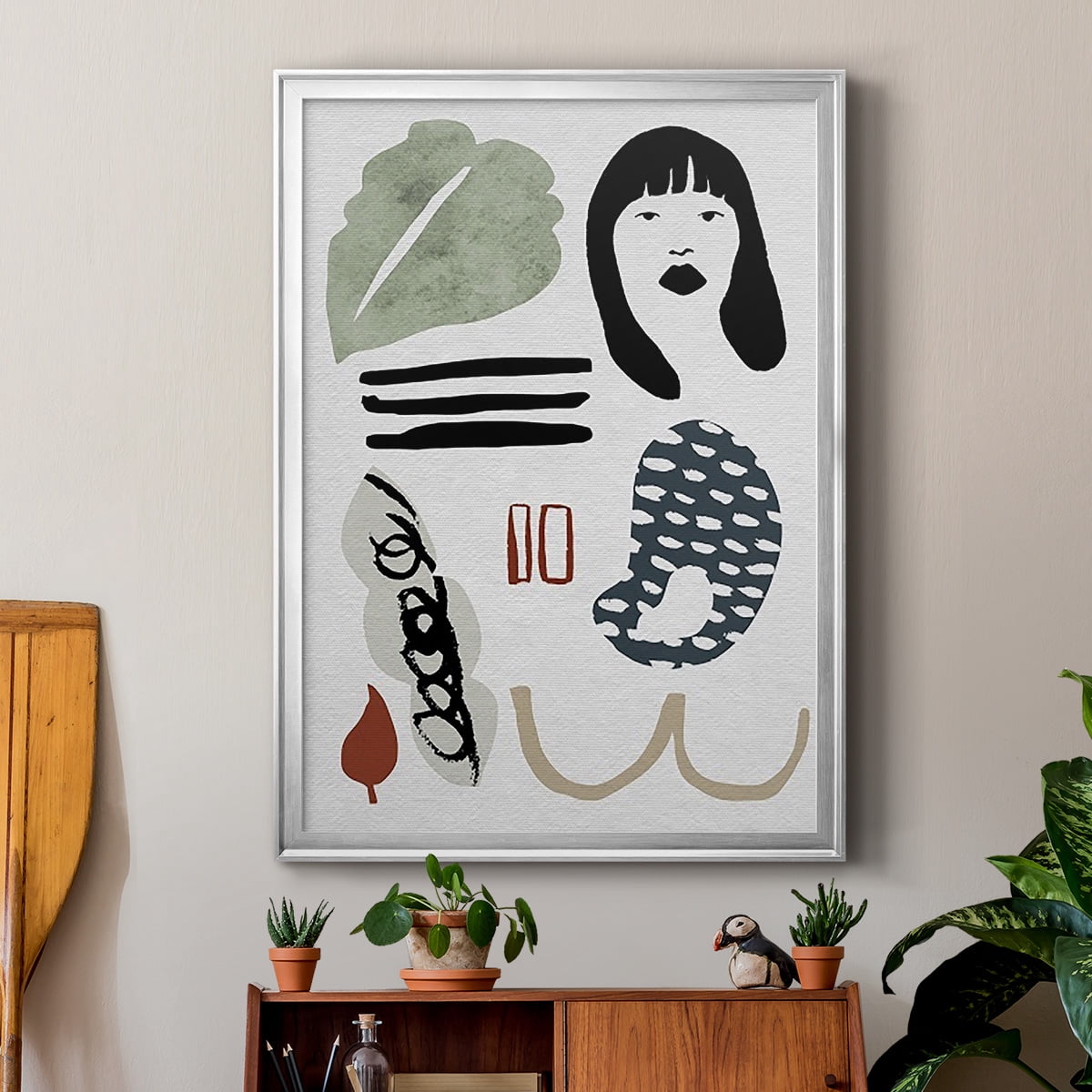 Collected Mindfulness II Premium Framed Print, in Gold, Black, or Silver - Ready to Hang