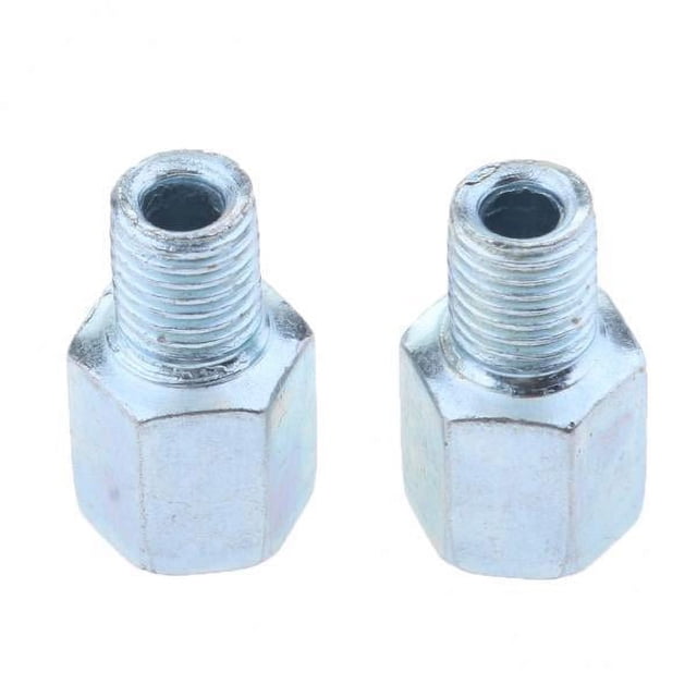 Almencla 6xMotorcycle Rearview Mirror 10mm Postive Thread Adapter Screw 6 Pcs