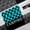 Black Teal Grey, variant on Homewish Happy Camping Black Out Curtains for Boys Girls,Adventure Theme Curtains Pack of 2 (42x63 Each),Geometric Plaid Grid Bedroom Curtains,Microfiber Bedroom Decor