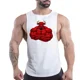 thumbnail image 4 of Camiseta sin mangas de secado rápido para baloncesto, moda para exteriores, ocio, transpirable, para las cuatro estaciones, Y2k, ropa deportiva para gimnasio Fnaf, camiseta sin mangas para hombre, 4 of 5