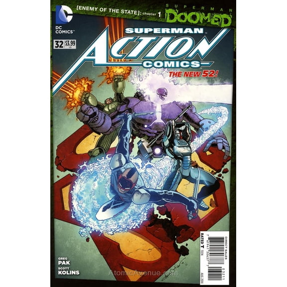 Action Comics (2nd Series) #32 VF ; DC Comic Book