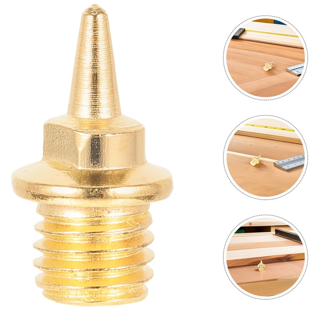 IFANLANDOR 50PCS Replacement Spikes For Users Metal Golden With Quick Replacement