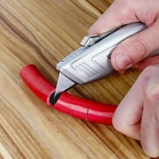 Hyper Tough Aluminum Retractable Utility Knife with 3 Blades