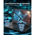 thumbnail image 4 of Reproductor Blu-ray portátil WONNIE 17.6" pantalla giratoria Full HD 15.4", 4 of 9