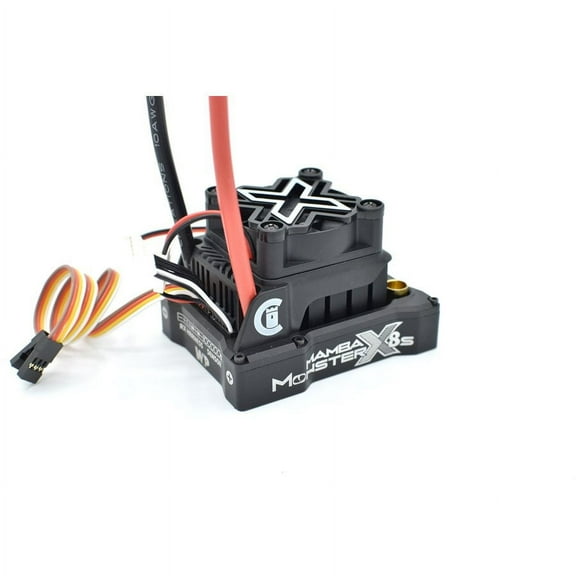Castle Creations 1/6 Mamba Monster X 8S 33.6V WP ESC w/8A BEC CSE010016500 Car Speed Controls & Accessories