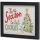 thumbnail image 2 of Peanuts Snoopy 'Tis The Season To Eat Cookies Decoración De Pared De Madera Enmarcada - Linda Imagen Navideña De Snoopy Para Decoración Navideña, 2 of 5