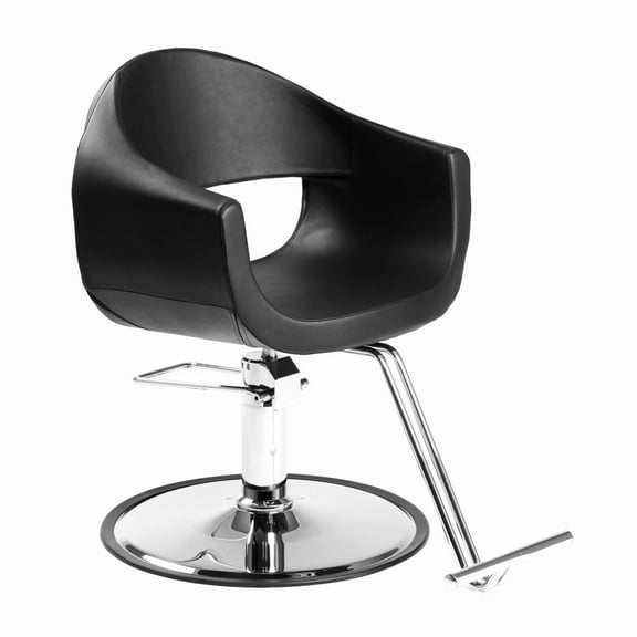 Salon Styling Chair MILLA BLACK Standard Base (Pump 12) Salon Furniture