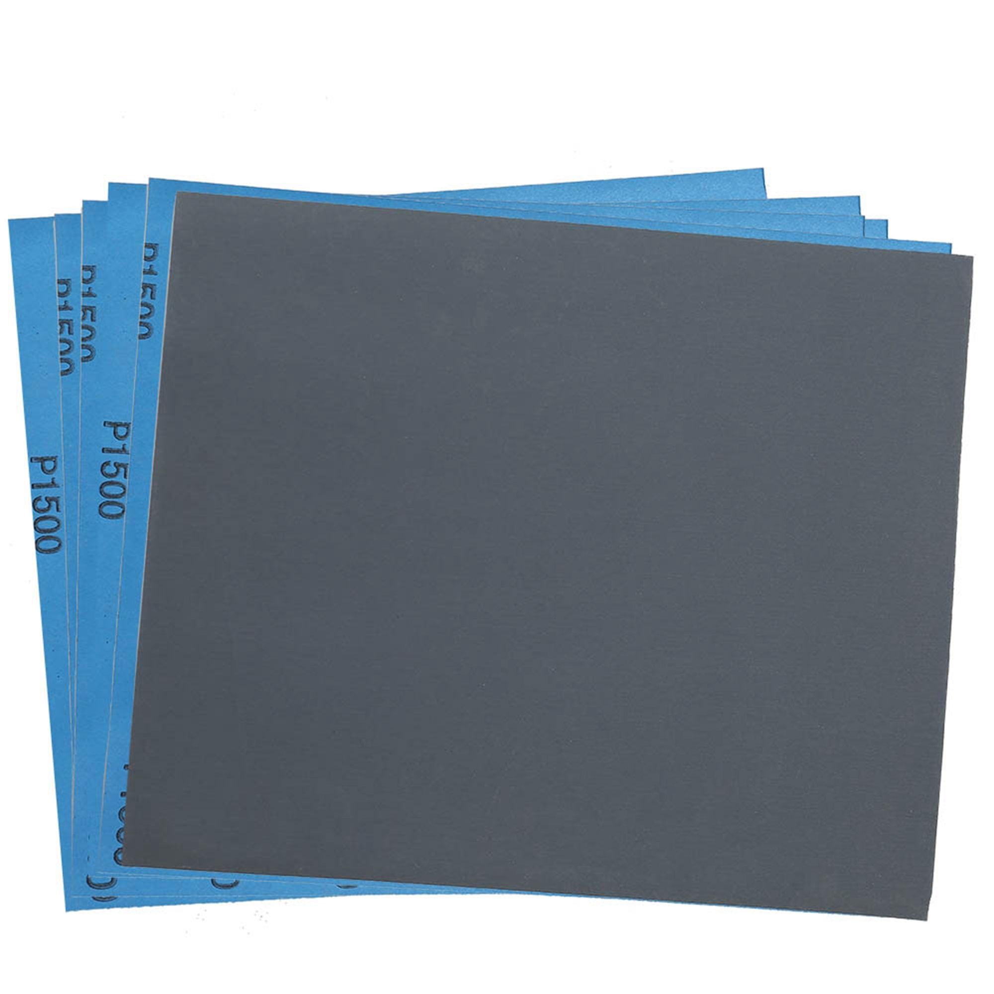 25 Pack, 2500 Grit Perfect Sanding Supply by Abrasive Resource 5.5 X 9 Wet or Dry Waterproof Silicon Carbide Sandpaper 