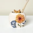 thumbnail image 4 of Watercolor Floral Bathroom Set - Toothbrush Holder, 4 of 6