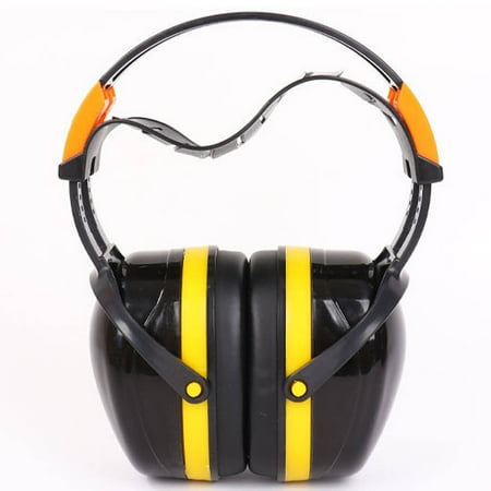 TELOLY Ear Muffs for Noise Reduction Versatile Usage Scenarios Earmuffs Multifunctional Noise Protection Comfortable Wearing Experience Ear Protection Orange