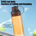 thumbnail image 5 of 1000ml High Temperature Resistant Transparent Portable Sports Water Cup, Lightweight and Durables, Suitable for Outdoor Sports and Daily Commuting(Coffee), 5 of 6