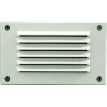 

35 watt Recessed Louvered Down Brick Step & Wall Fixture White - 12V