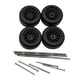 thumbnail image 5 of 4 piezas de ruedas y neumáticos para coche RC, accesorios de aleación para coche RC a escala 1:64 Negro estilo C, 5 of 9