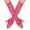 Fluorescent rose red, variant on Gloves Nightclub Dancing Gloves Party Accessory Half Finger Gloves Hollow Wrist Gloves