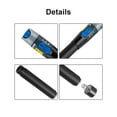 thumbnail image 3 of 30mW 30KM Visual Fault Locator, MSDADA Red Light Fiber Optic Cable Tester Meter, Cable Test Equipment Fit for 2.5 mm Universal Connector, for CATV Telecommunications Engineering Maintenance, 3 of 8