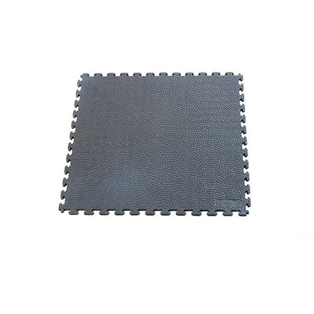 Norsk NSMPRT6DG Rhino-Tec Sport Floor PVC Tiles, 13.95-Square Feet, Dove Gray, 6-Pack