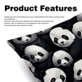 thumbnail image 2 of Panda Chair Pillow Covers Set of 2 Throw Pillow Decorative Pillows Velvet with Unique Patterns for Various Occasions - Available in 16x16, 18x18, and 20x20 Inches, 2 of 6