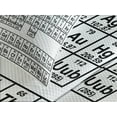 thumbnail image 4 of Ambesonne Periodic Table Quilted Bedspread Set 3 Pcs, Monochrome Science, King Size, Black and White, 4 of 5