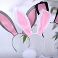 thumbnail image 5 of SIEYIO Bunny Hairpin Cute Rabbit Ear Headband Bunny Ear Hair Hoop for Performance, 5 of 14