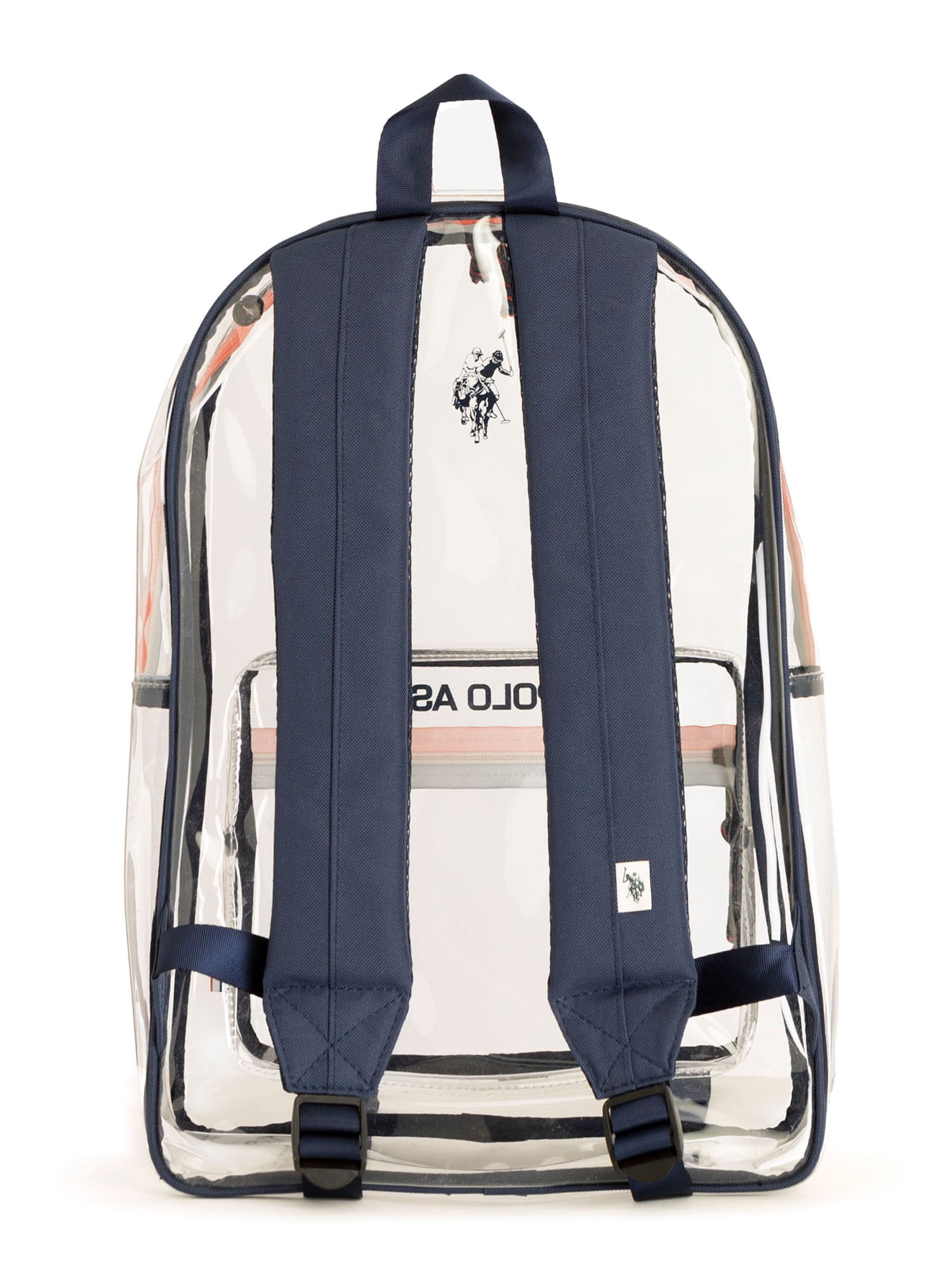 U.S. Polo Assn. Adult Water-Resistant Backpack, Clear  display picture 2