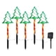 thumbnail image 2 of pstuiky Luces LED solares para árbol de Navidad, de una a cinco luces para jardín, decoración exterior, luces navideñas de colores., 2 of 9