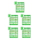 thumbnail image 1 of Vogacara Magnetic Pocket Chart Double-Sided Hanging Schedule Chart Pocket Type2 NO2, 1 of 1