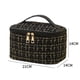 thumbnail image 3 of Bolsa de maquillaje de gran capacidad, bolsa de almacenamiento de maquillaje para viajes diarios, bolsa de baño portátil de moda para mujer, 3 of 6