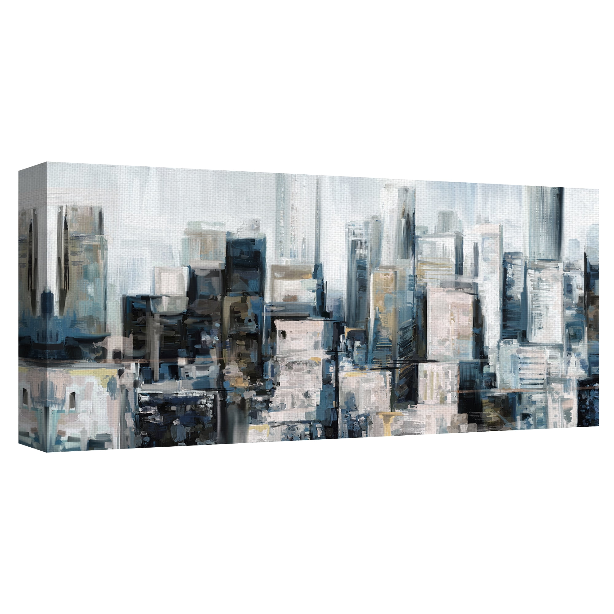 Masterpiece Art Gallery City Center Skyline by Studio Arts Canvas Art Print
