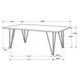 thumbnail image 7 of Neve 80-inch Live Edge Dining Table Grey Sheesham, 7 of 7