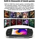 thumbnail image 4 of Consola de videojuegos portátil JM 8 GB 128 bits 4,3 pulgadas en blanco X6, 4 of 6