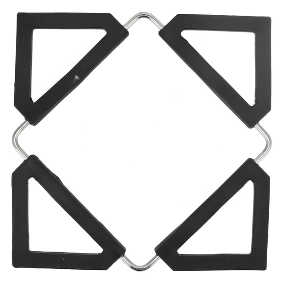 Ymiko Silicone Trivet Mat, Non‑Slip Foldable Table Pad For Cups For Hot Pots For Pans For Bowls