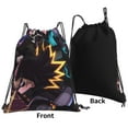 thumbnail image 4 of My Hero Academia Drawstring Backpack Anime Sackpack Gym Bag For Sport Yoga Travel Hiking Shopping Lightweight Gym Bag 16*14 Inch, 4 of 9