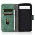 thumbnail image 4 of Mantto for Google Pixel 6 Case, Classic PU Leather Magnetic Shockproof Protective Stand Flip Wallet Case Cover with Card Holder for Google Pixel 6 Phone Case,Green, 4 of 6