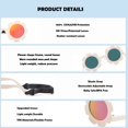 thumbnail image 4 of Gafas de sol Bouryo flexibles polarizadas para bebés de 0 a 24 meses con correa, 4 of 7