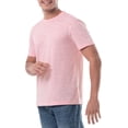 thumbnail image 5 of Lee Men's Short Sleeve Slub Tee 3X-Large Coral Blush, 5 of 7
