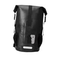 thumbnail image 3 of Mochila impermeable de 55 litros, diseño ergonómico, bolsa seca de PVC de 13 x 22,8 pulgadas, ligera y versátil para aventuras al aire libre. Negro, 3 of 8